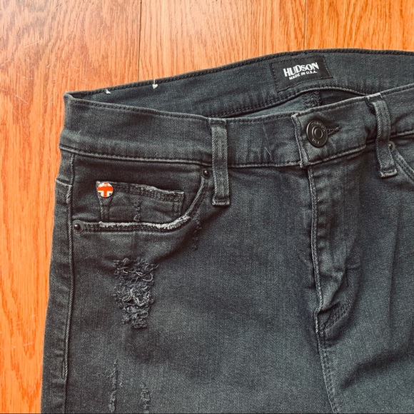 Hudson Mid-Rise Nico Distressed Jeans - Picture 3 of 4